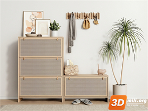 Shoe cabinet Skp Files
